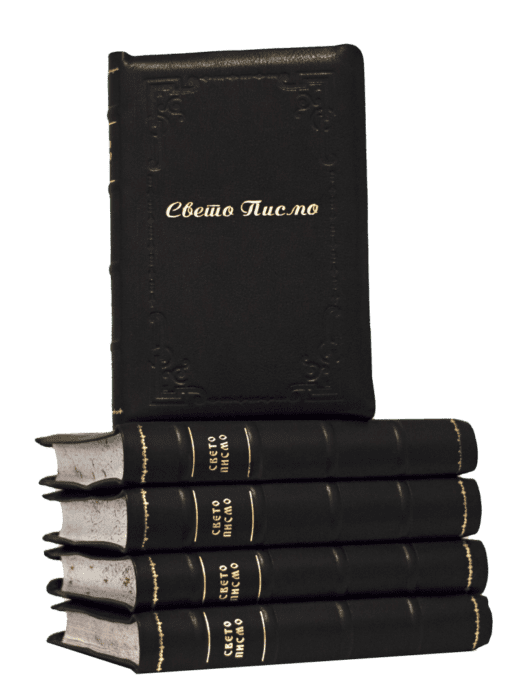 Sveto pismo - Biblija (srednji format, koža, beli listovi) - Slika 3